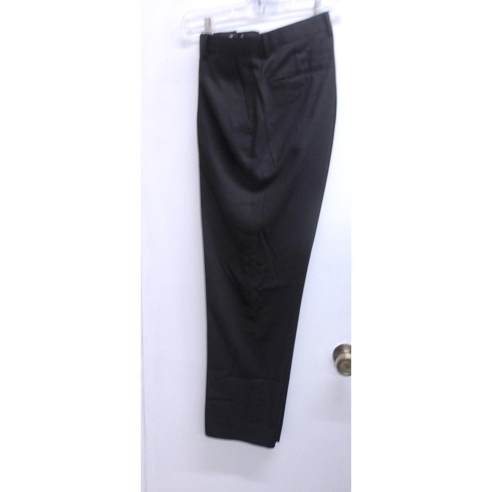 Jos A Bank Mens Black Dress Pants Size 34x30 Flat Front Tailored Fit‎ /#26143 - Picture 2 of 6